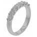 1.00 Ct. TW Ladies Round Diamond Wedding Band in Sculpted Setting